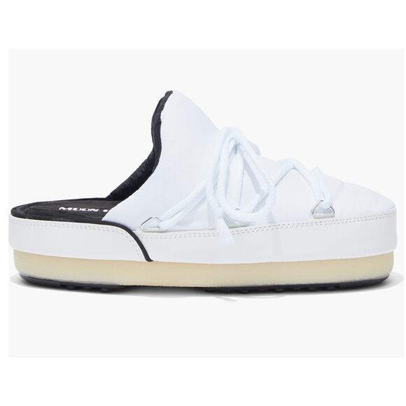 Moon Boot Shoes - Moon Boot Full Moon Mule in White, Women Size‎ 41/42 (9.5/10)